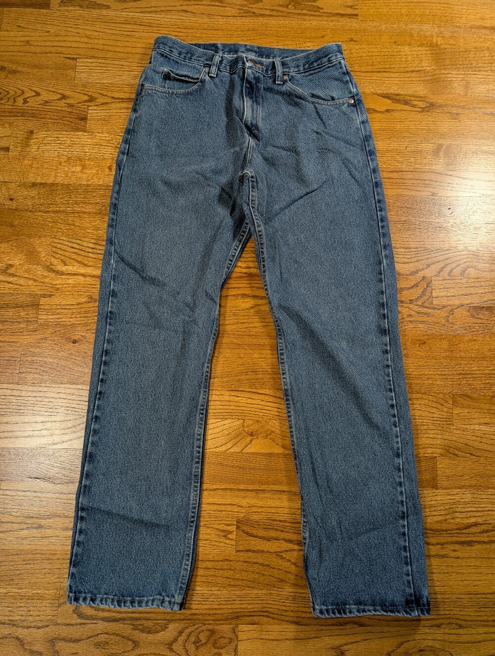 Wrangler Men's Relaxed Fit Straight Leg Jeans Medium Wash Size 32x34